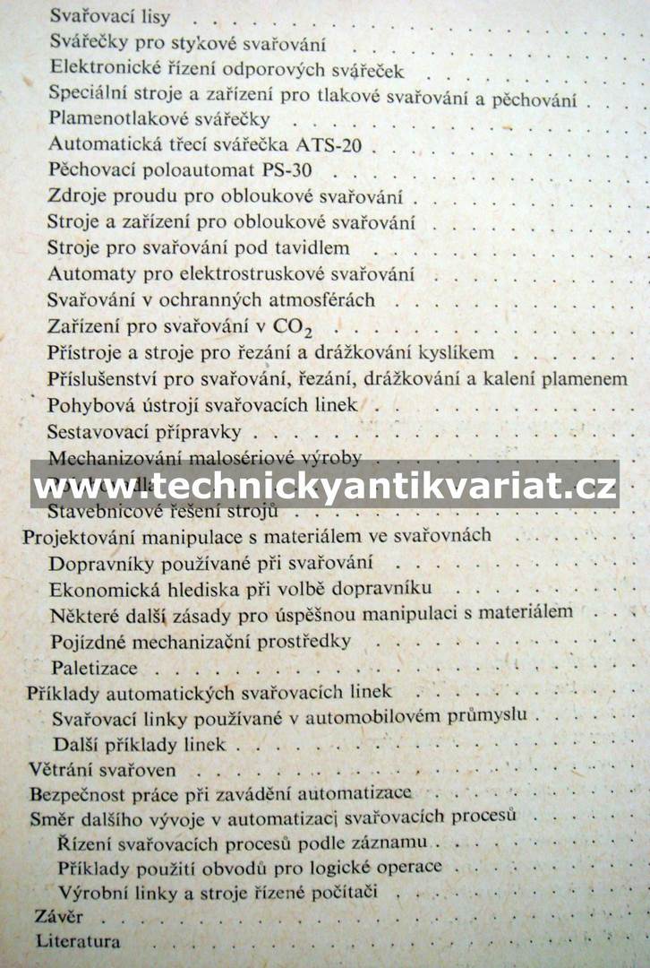 Projektování svařovacích linek