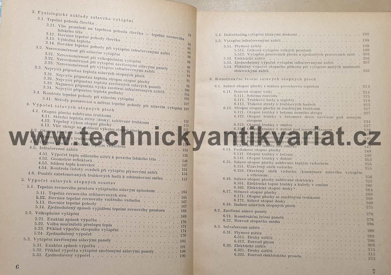 Sálavé vytápění - Jaromír Cihelka (1961)