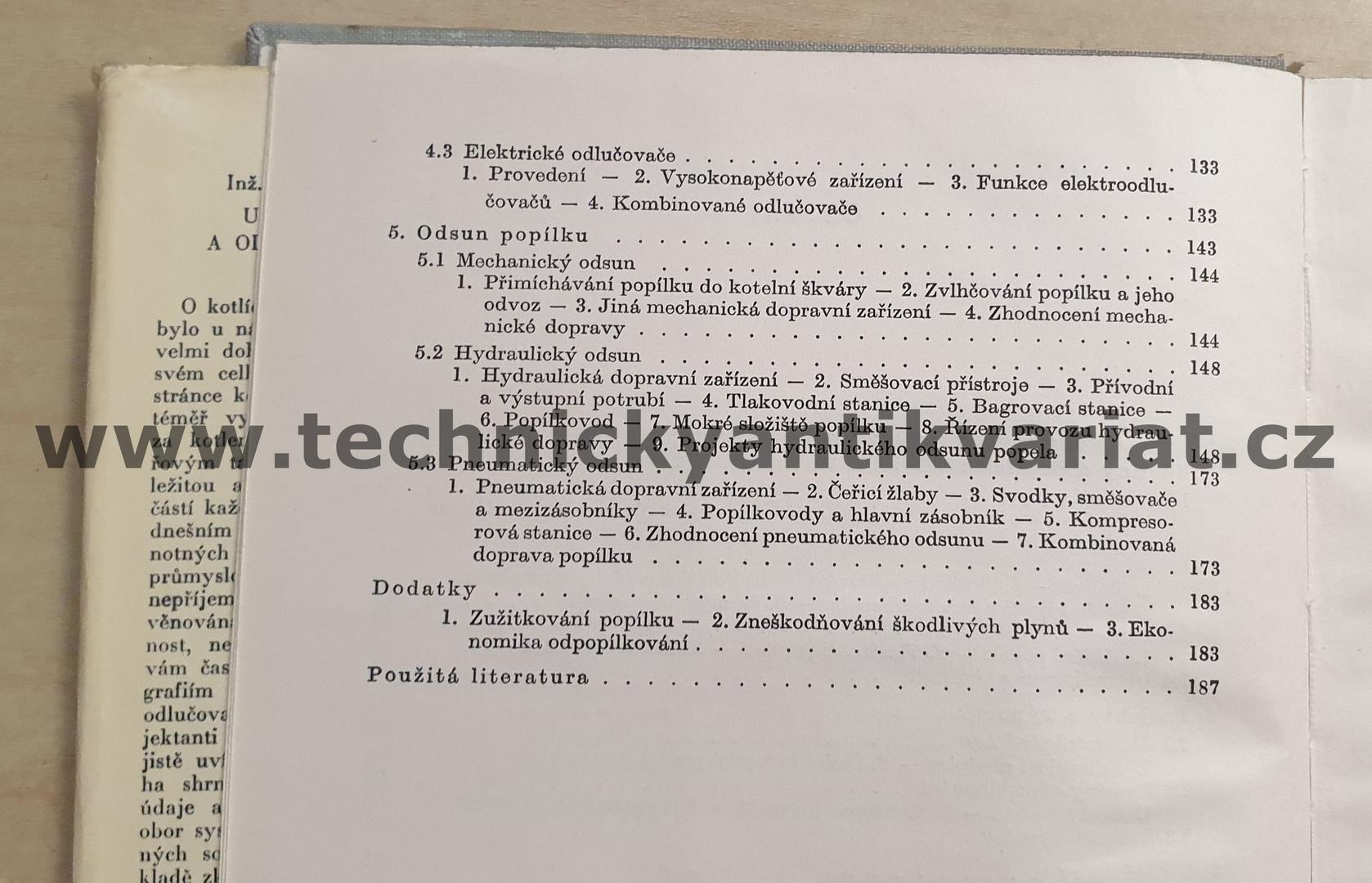 Umělé tahy a odpopílkování kotelen - Emil Martinec (1962)