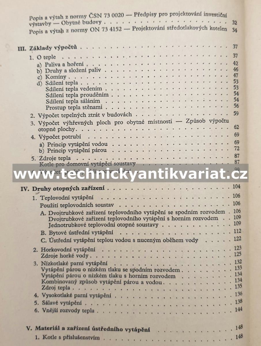Ústřední vytápění - Jindřich Lebr (1970)