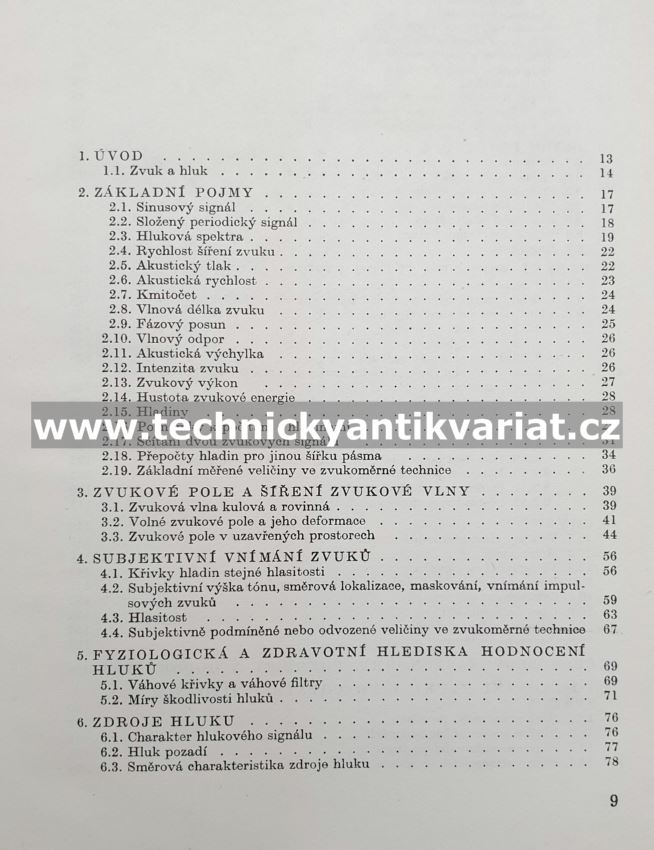 Měření hluku a chvění - Ctirad Smetana (1974)