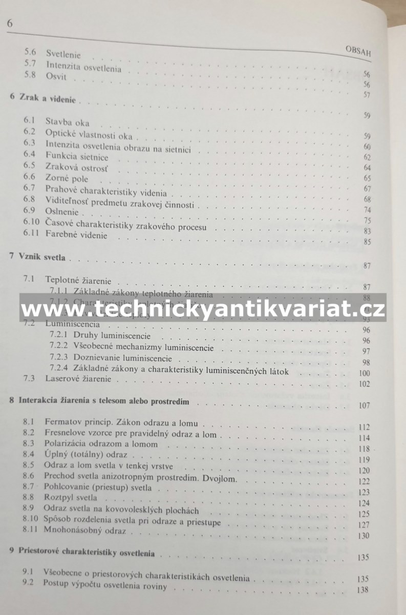 Svetelná technika - Pavol Horňák (1989)