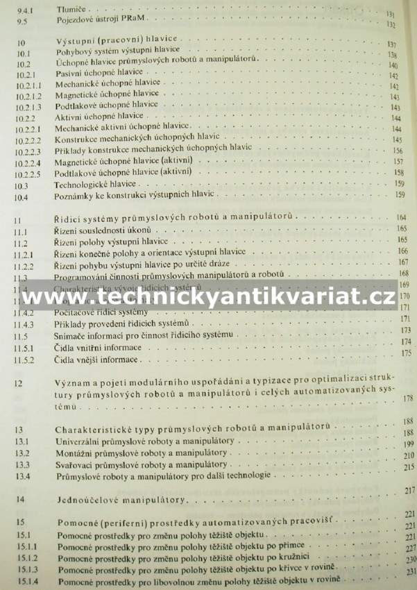 Průmyslové roboty a manipulátory - Chvála, Matička, Talácko (1990)
