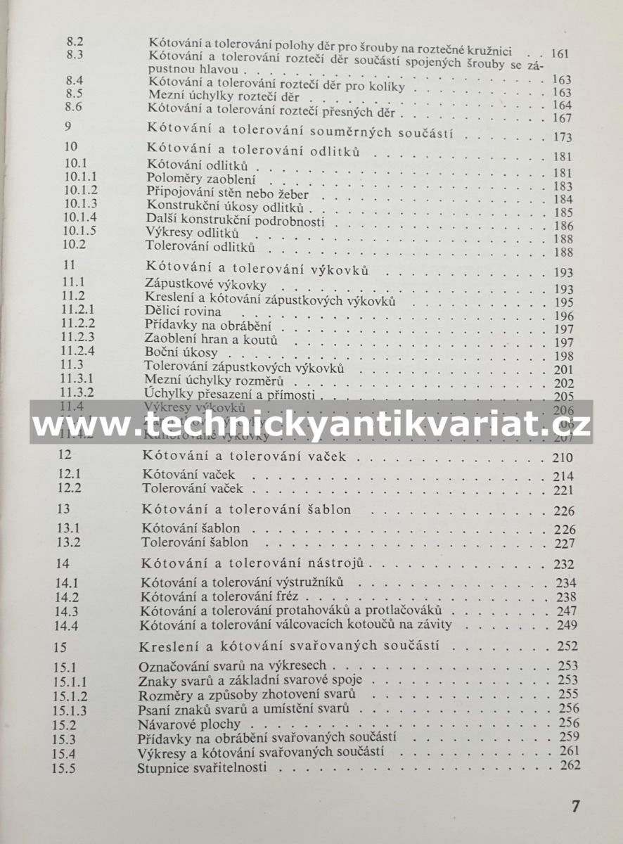 Kotování a tolerování vyměnitelných součástí - František Konečný (1965)