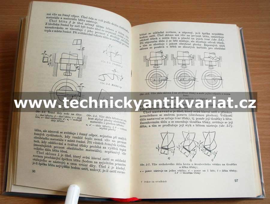 Práce na otočných vrtačkách