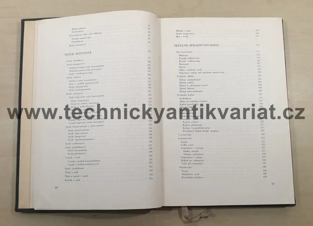 Metalografie ocele - Vojtch Jareš (1960)