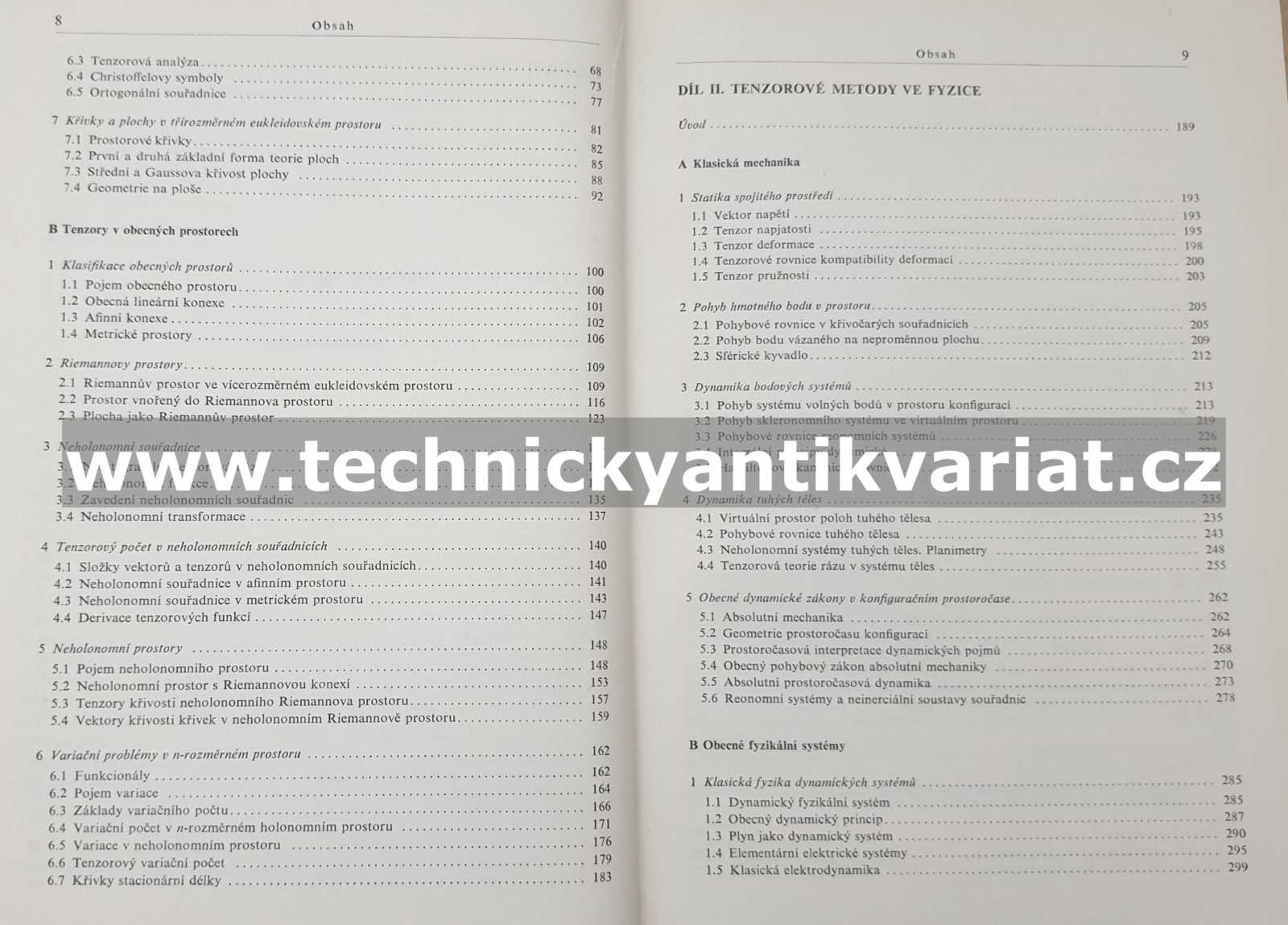 Tenzory v elektrotechnice a ve fyzice - Kučera, Horák (1963)