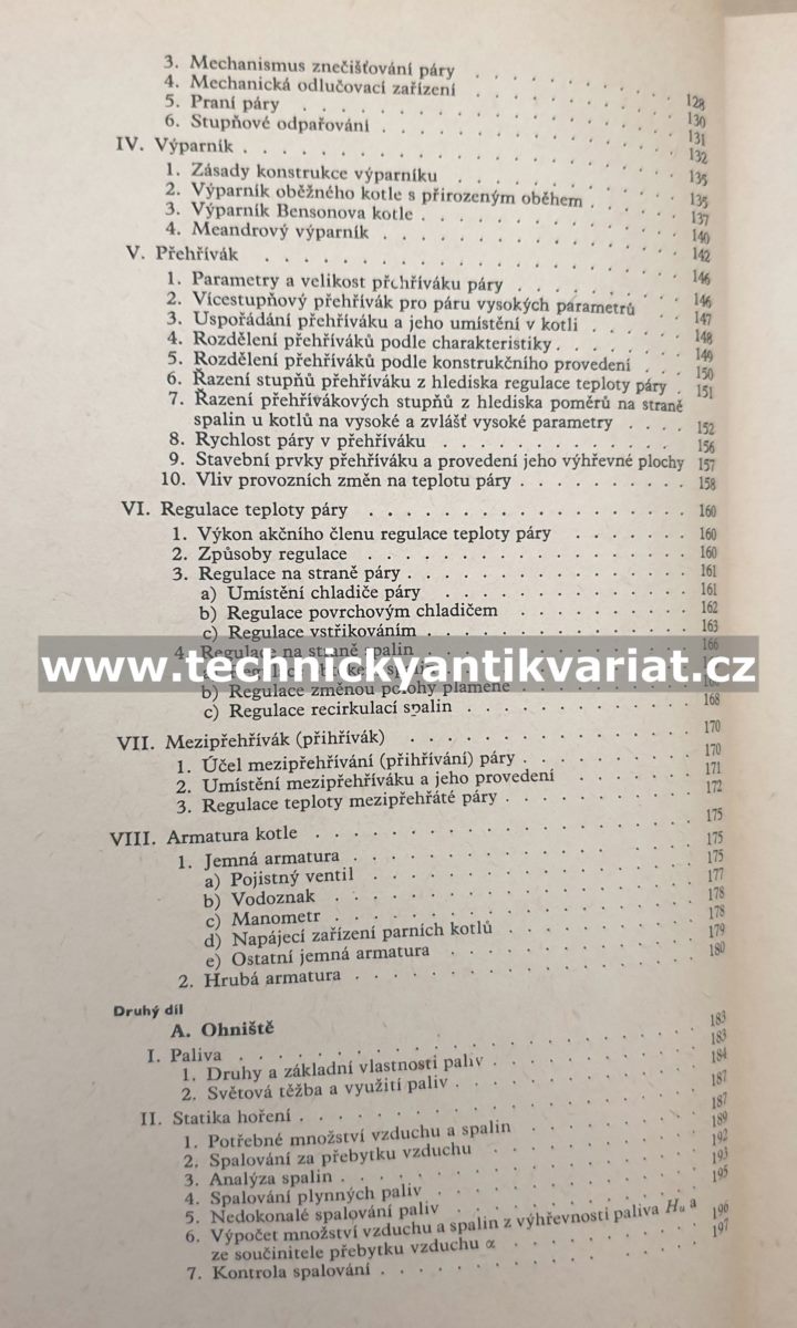 Kotle a spalovací zařízení - Richard Doležal (1965)