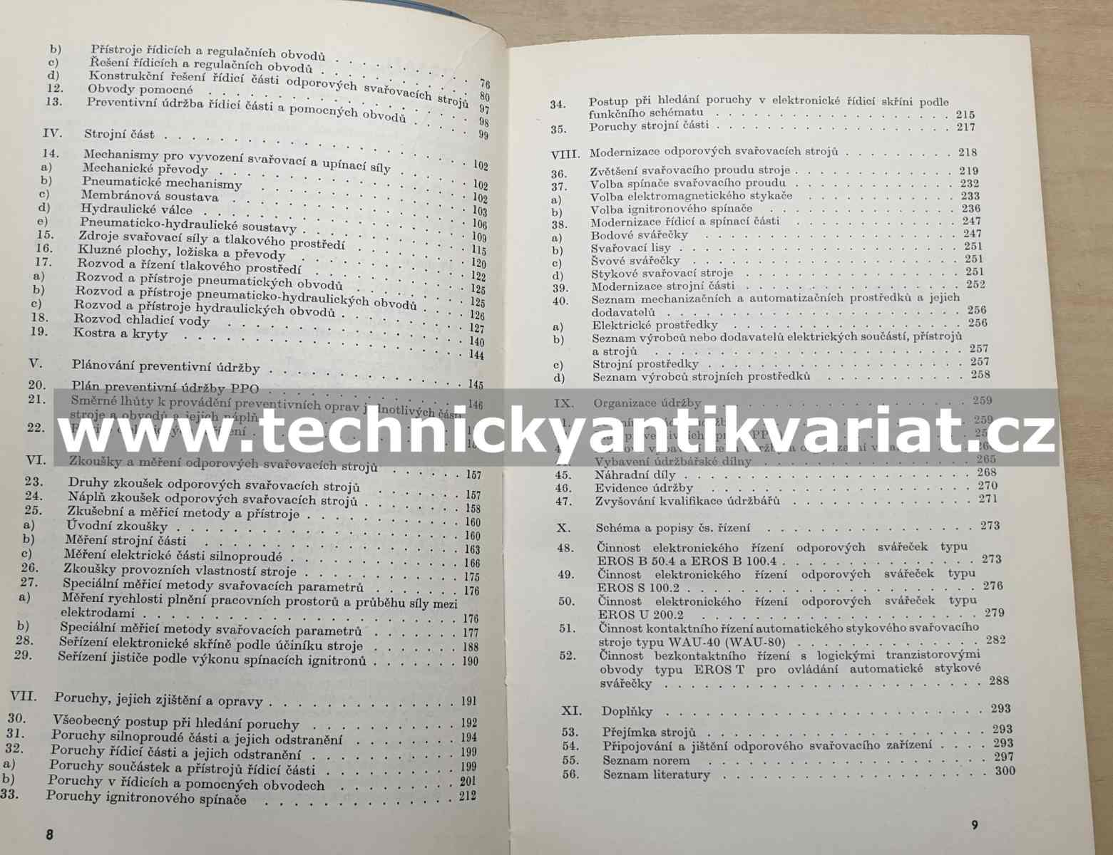 Údržba odporových svařovacích strojů - Karel Járský (1966)