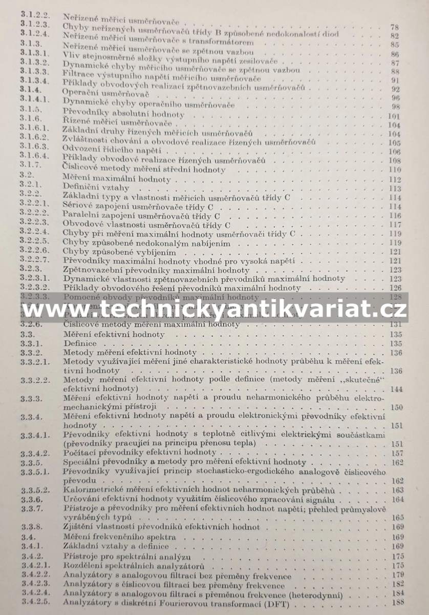 Měření aktivních elektrických veličin s neharmonickými průběhy - Ďaďo, Sedláček (1978)