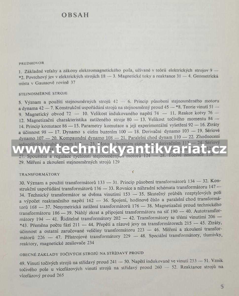 Teorie elektrických strojů - Bašta, Chládek, Mayer (1968)