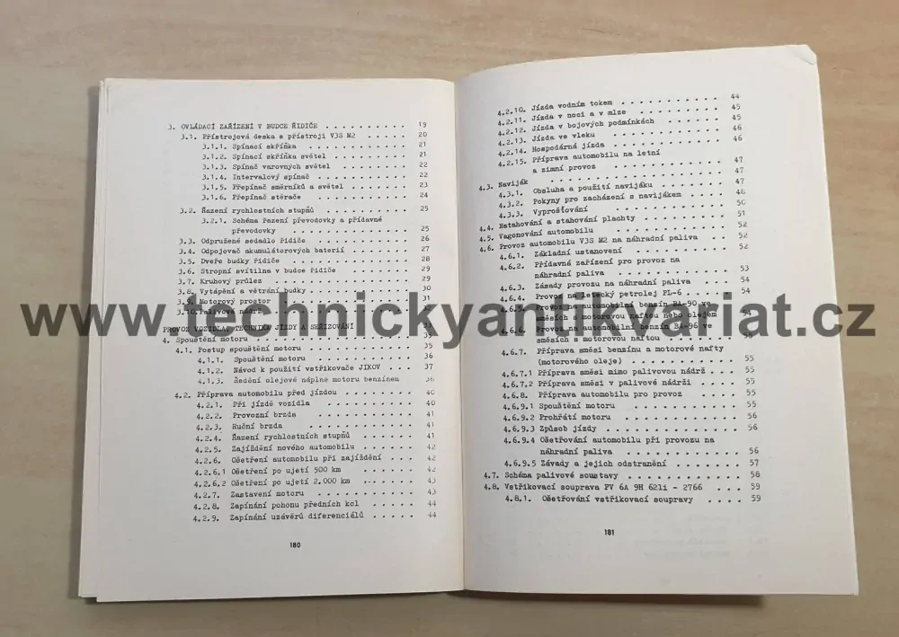 Praga V3S M2 - príručka vodiča (1987)