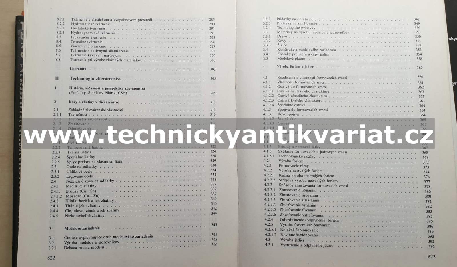 Technologia tvárnenia, zlievárenstva a zvárania - F. Blaščík (1988)