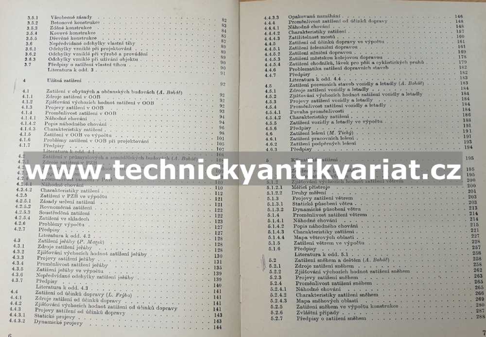 Zatížení stavebních konstrukcí - Tichý (1987)
