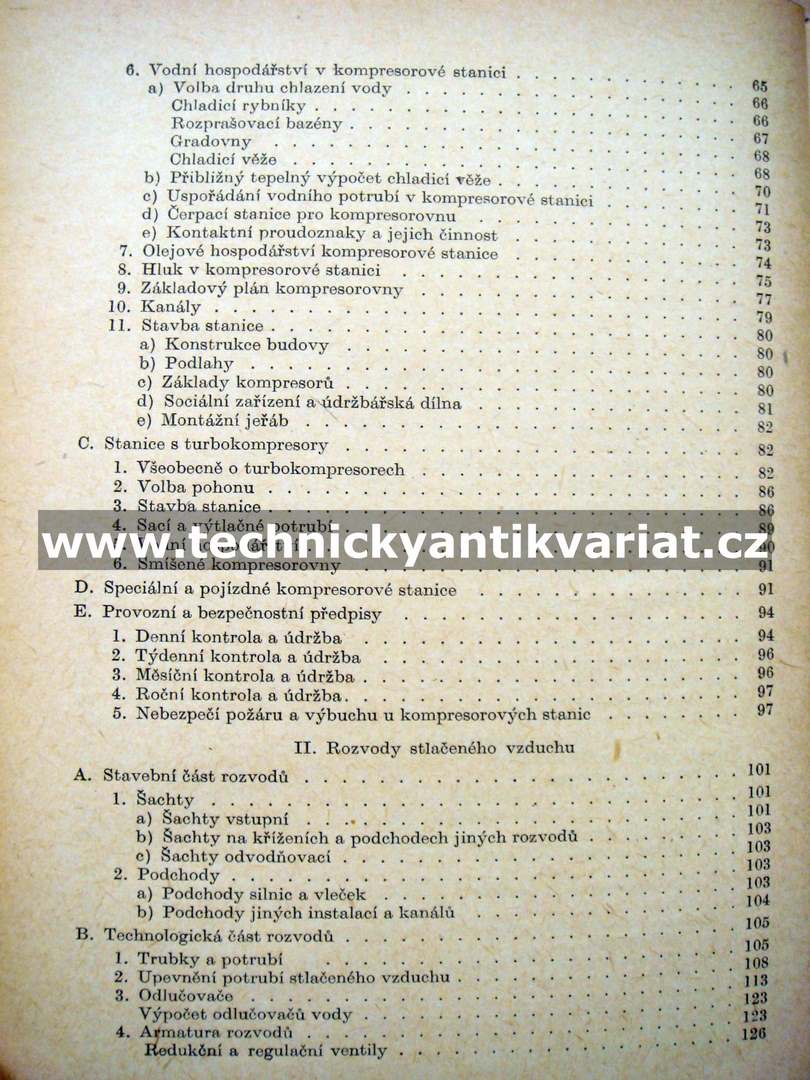 Stlačený vzduch v průmyslu - A. Drozd (1962)