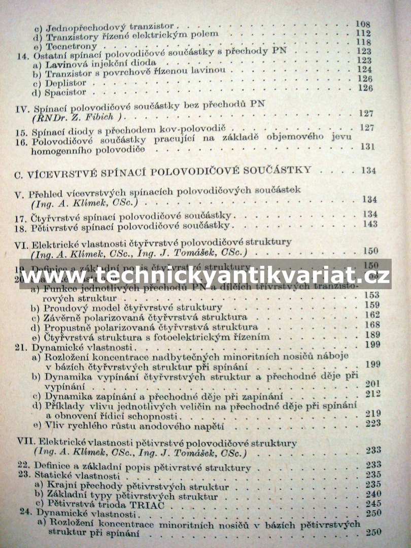 Polovodičové spínací součástky