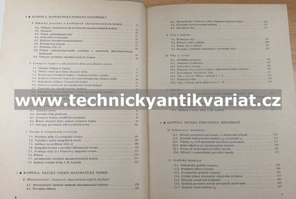 Problémy charakteristických hodnot s technickými aplikacemi - L. Collatz (1965)