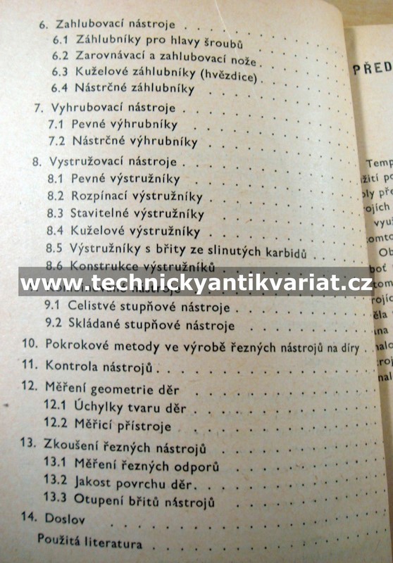 Řezné nástroje pro obrábění děr - Karel Veska
