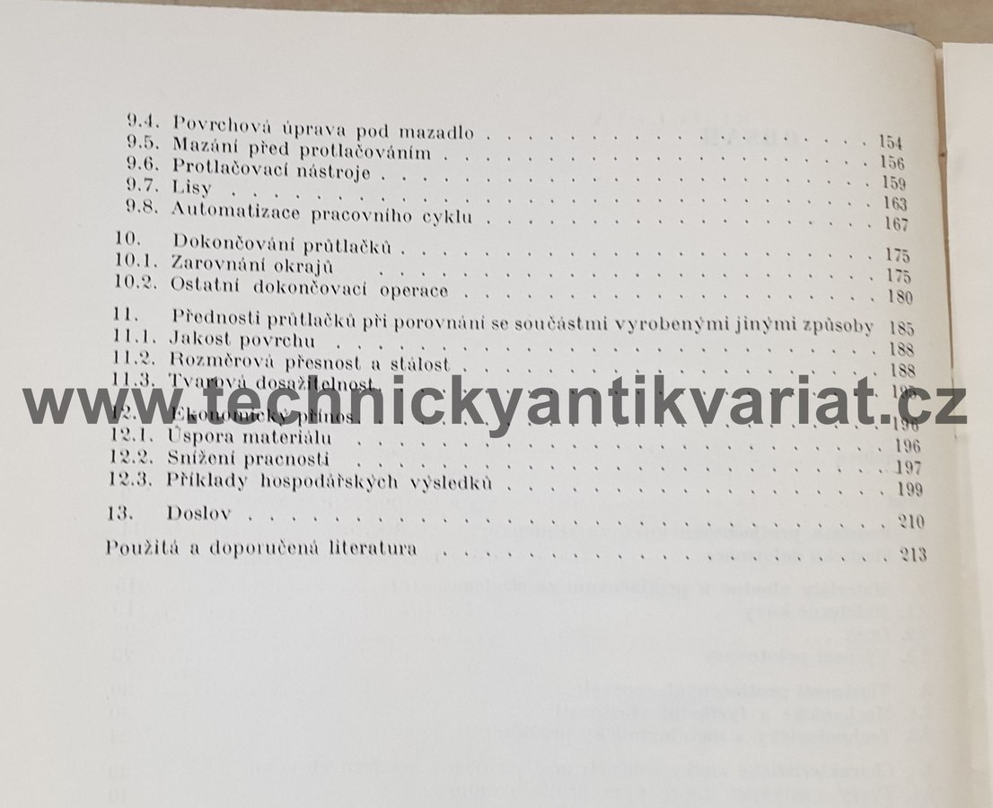Konstruování součástí vhodných k protlačování za studena - Hemr (1968)