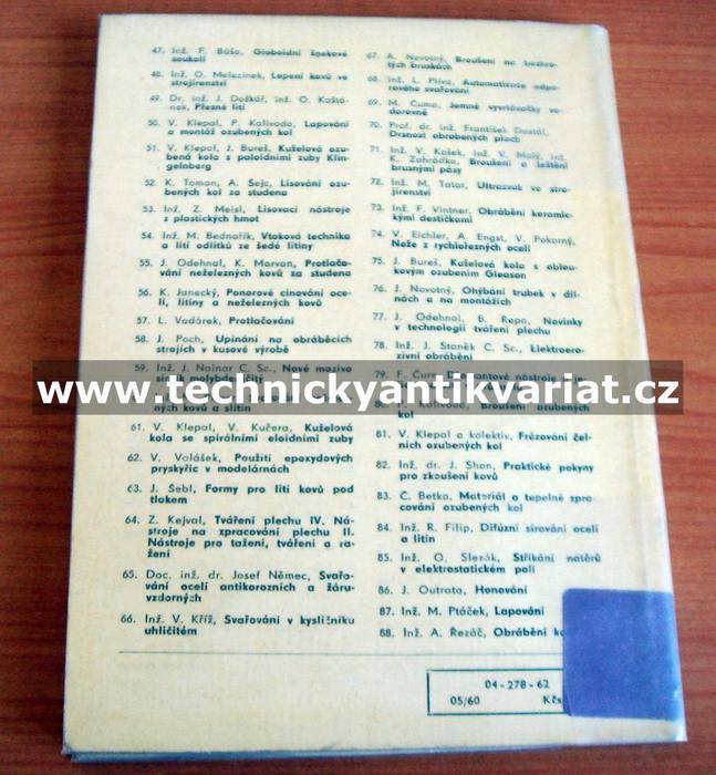 Nože z rychlořezných ocelí