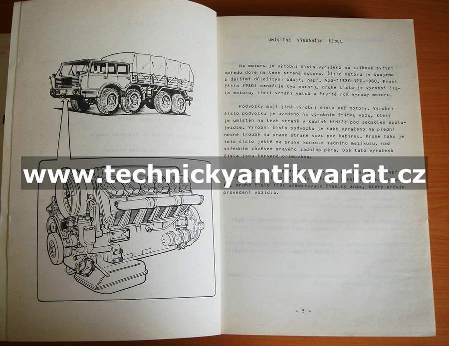 Tatra 813 8x8 GRAD, SSUB, MOBIL, KOLOS, PŘEMO, AD 350.1 - Seznam náhradních dílů (1987)
