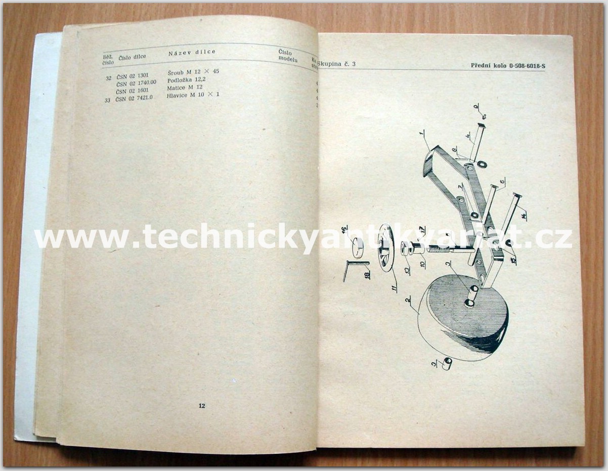 dvouřádkový vyorávač cukrovky 2 - VCZ