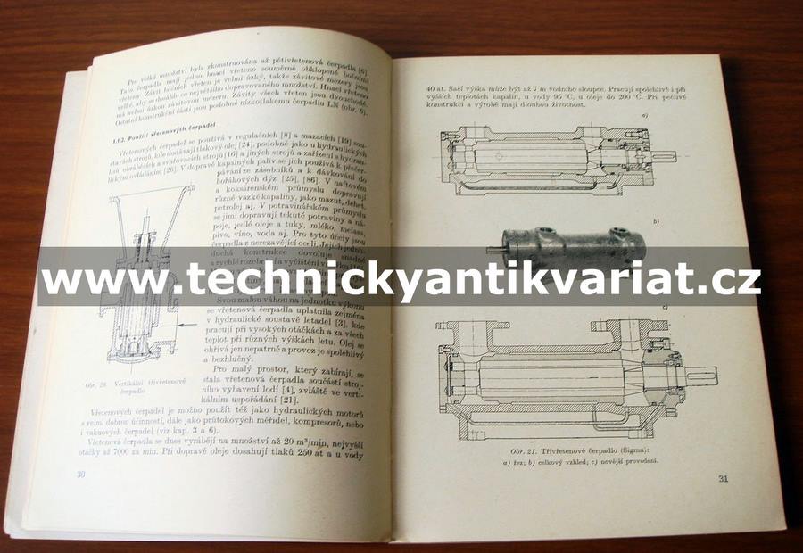 Vřetenová čerpadla