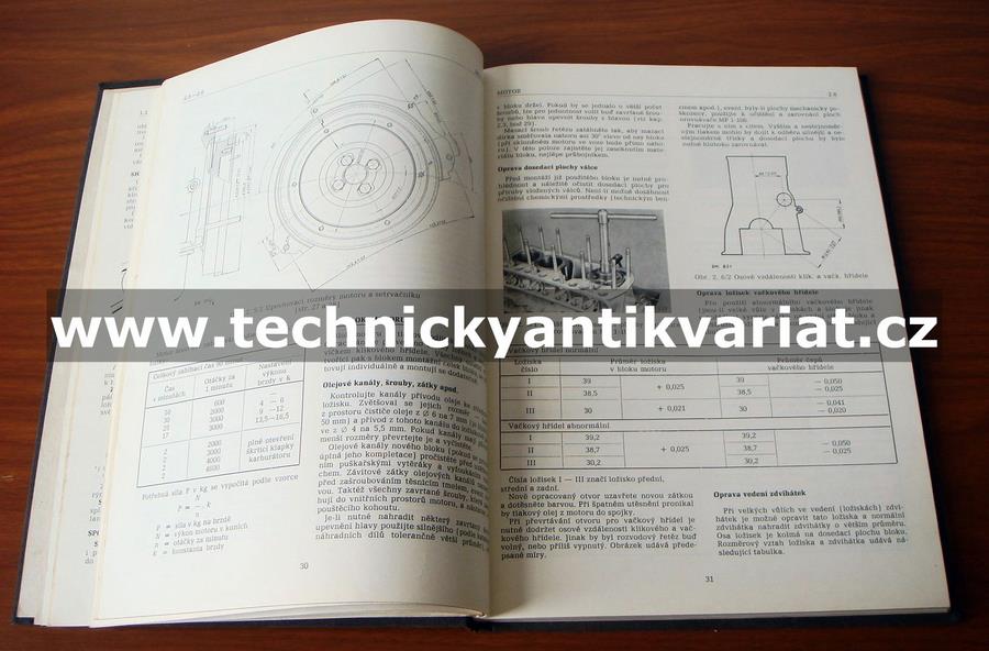 Škoda 1000MB - dílenská příručka (1966)