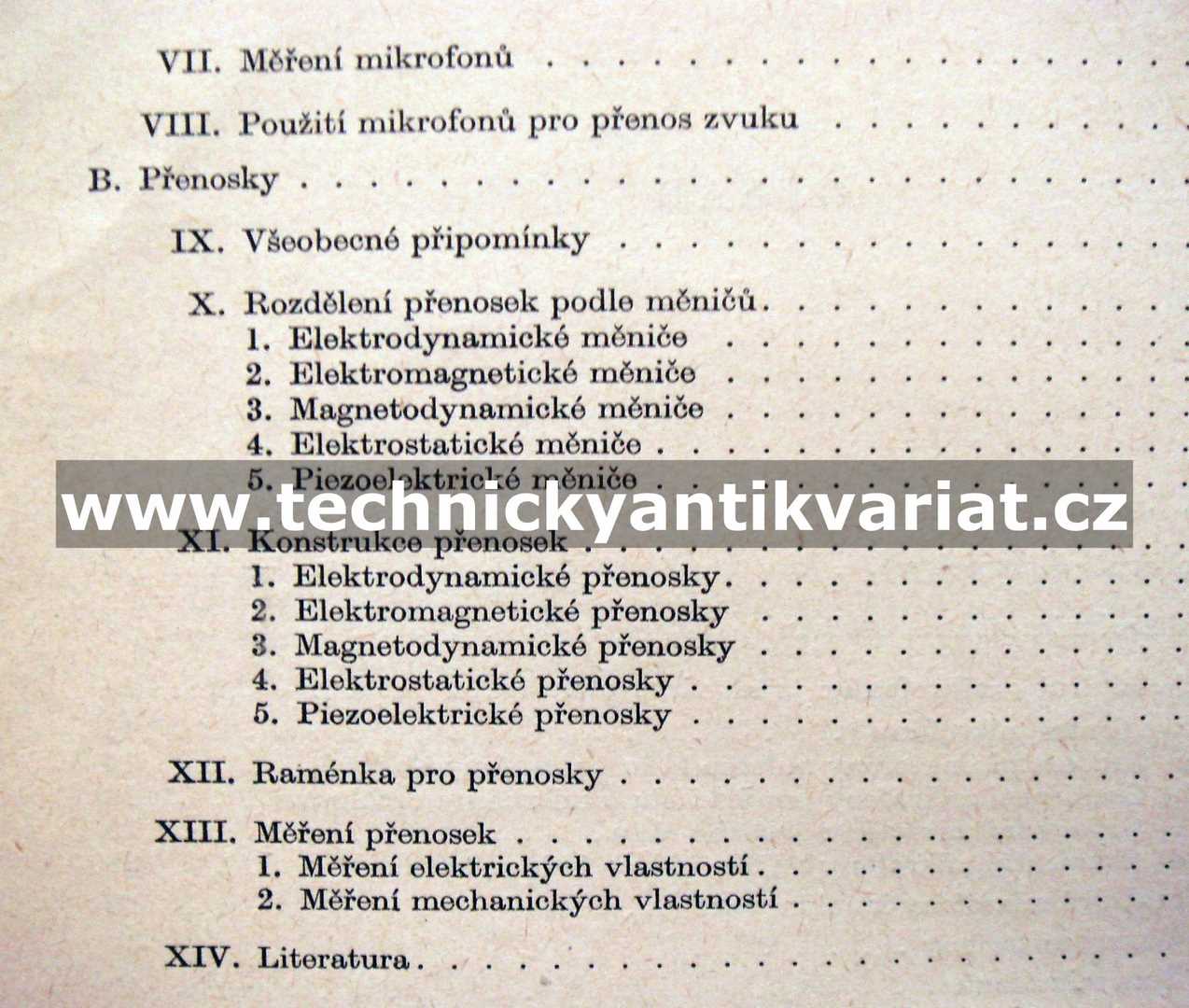 Mikrofony a přenosky