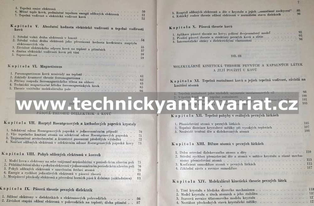 Úvod do theorie kovů - J.I.Frenkel (1953)