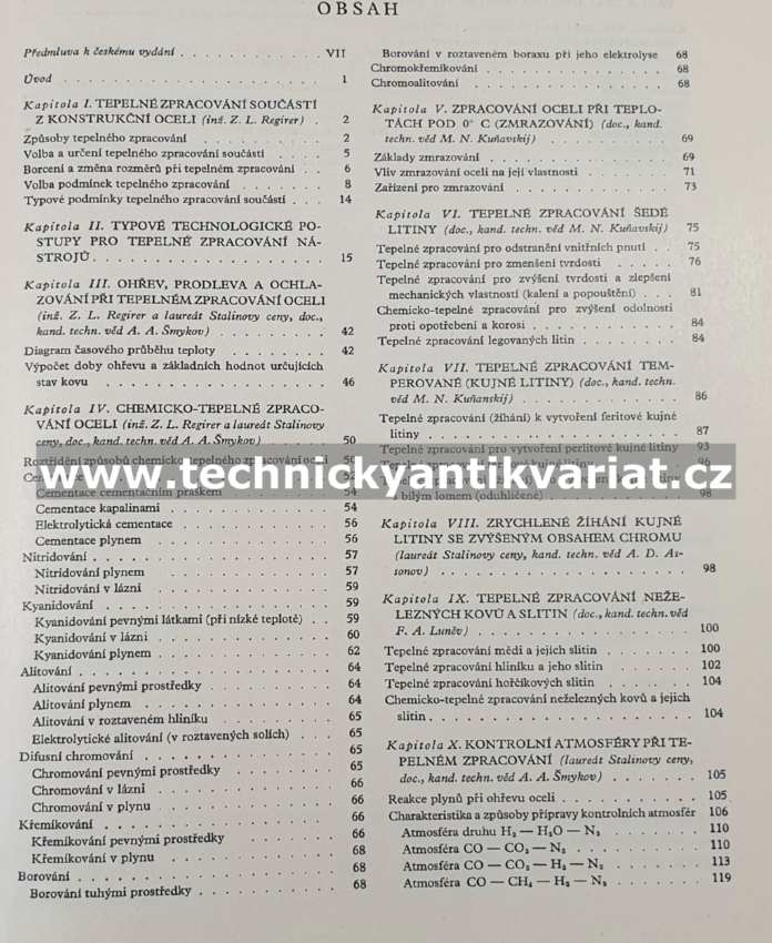 Technologie strojírenské výroby V. (1952)