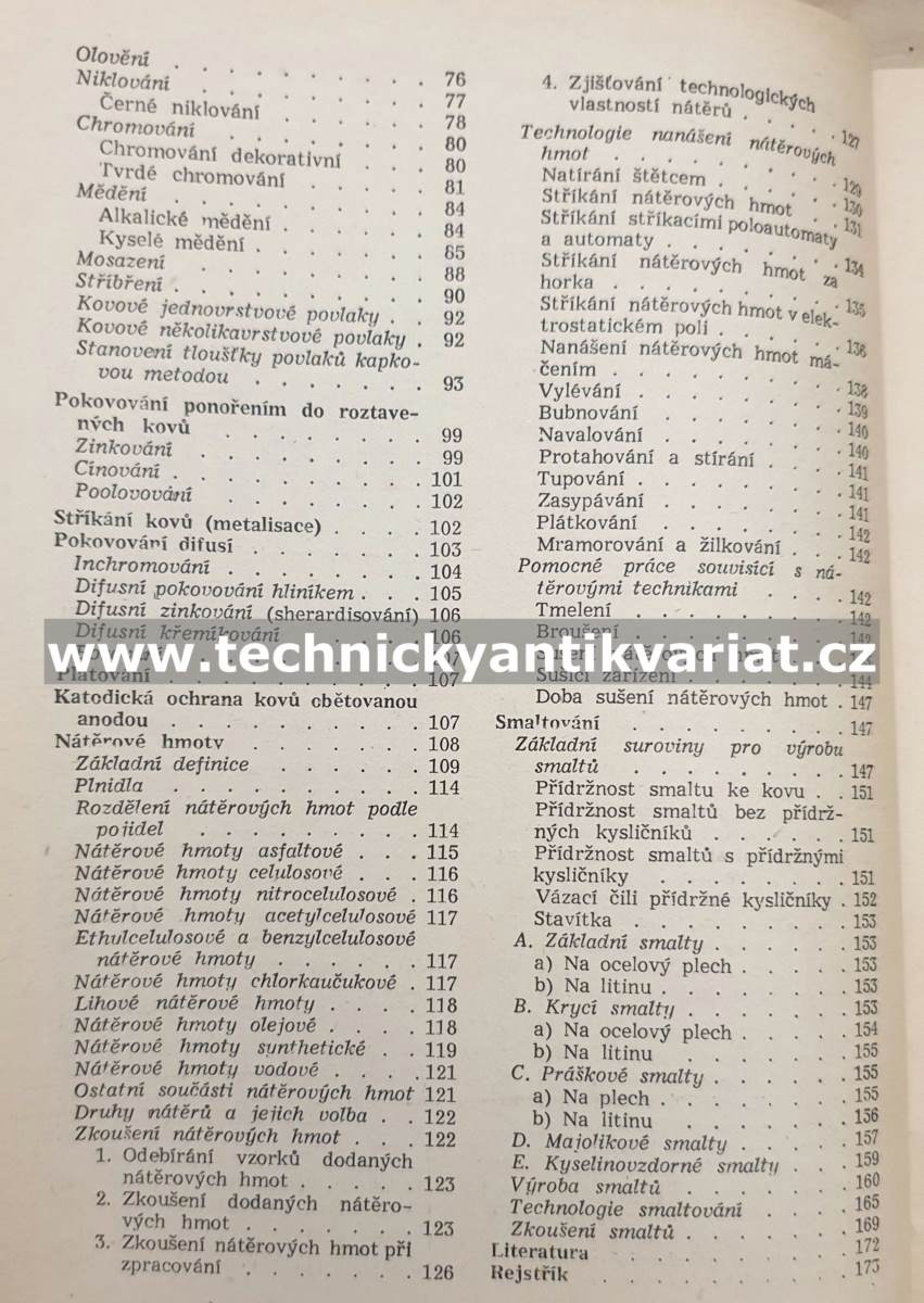 Abeceda povrchových úprav kovů - Vladimír Ruml (1956)