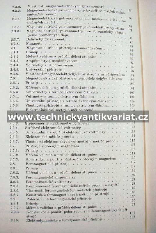 Elektrické měření I. elektrické měřící přístroje - Dufek, Fajt (1974)