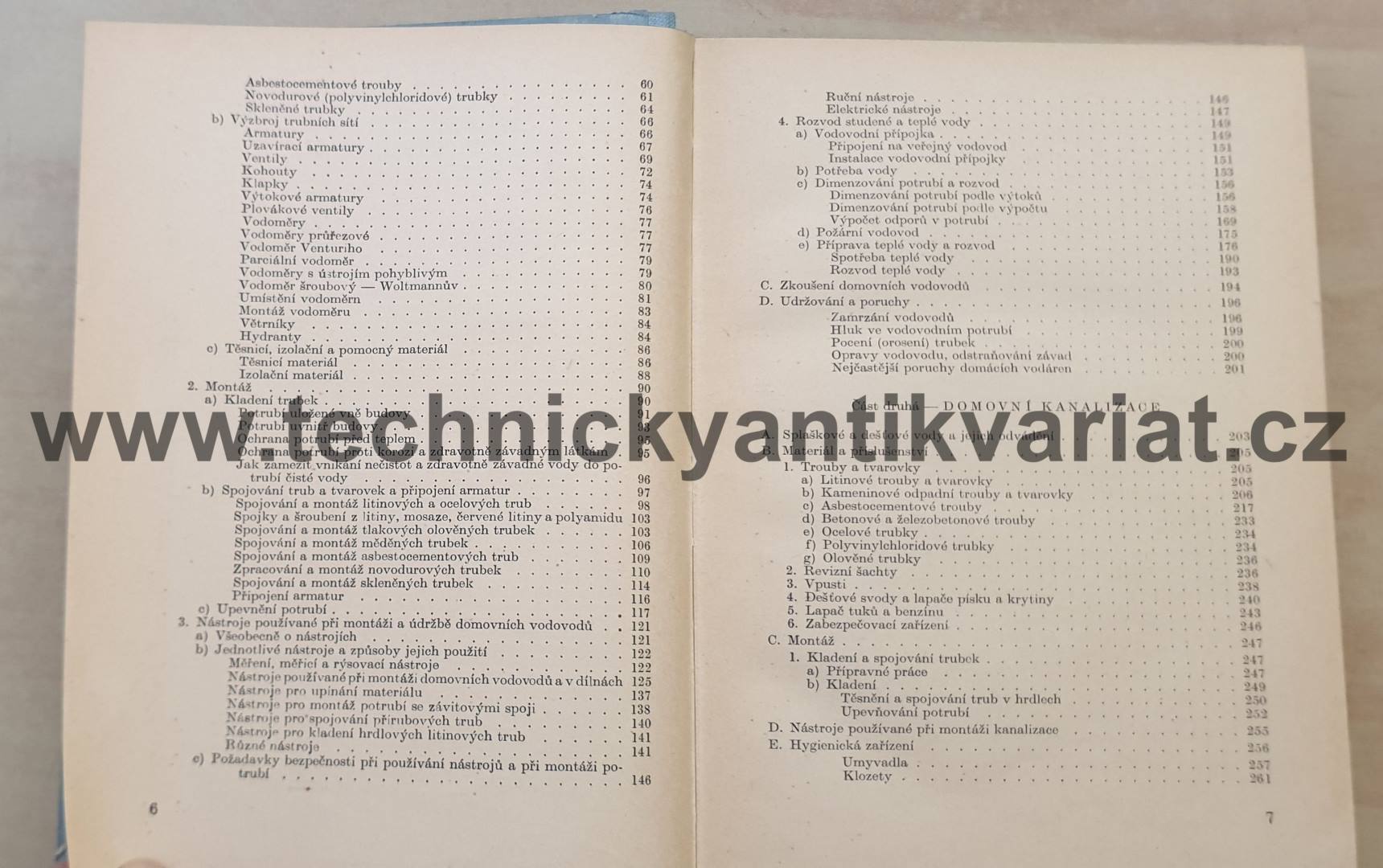 Domovní vodovody a kanalizace - A. Drozd (1961)