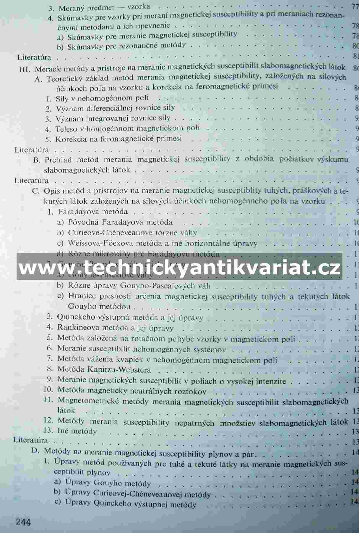 Základy meraní slabomagnetických látok - Matej Rákoš (1965)