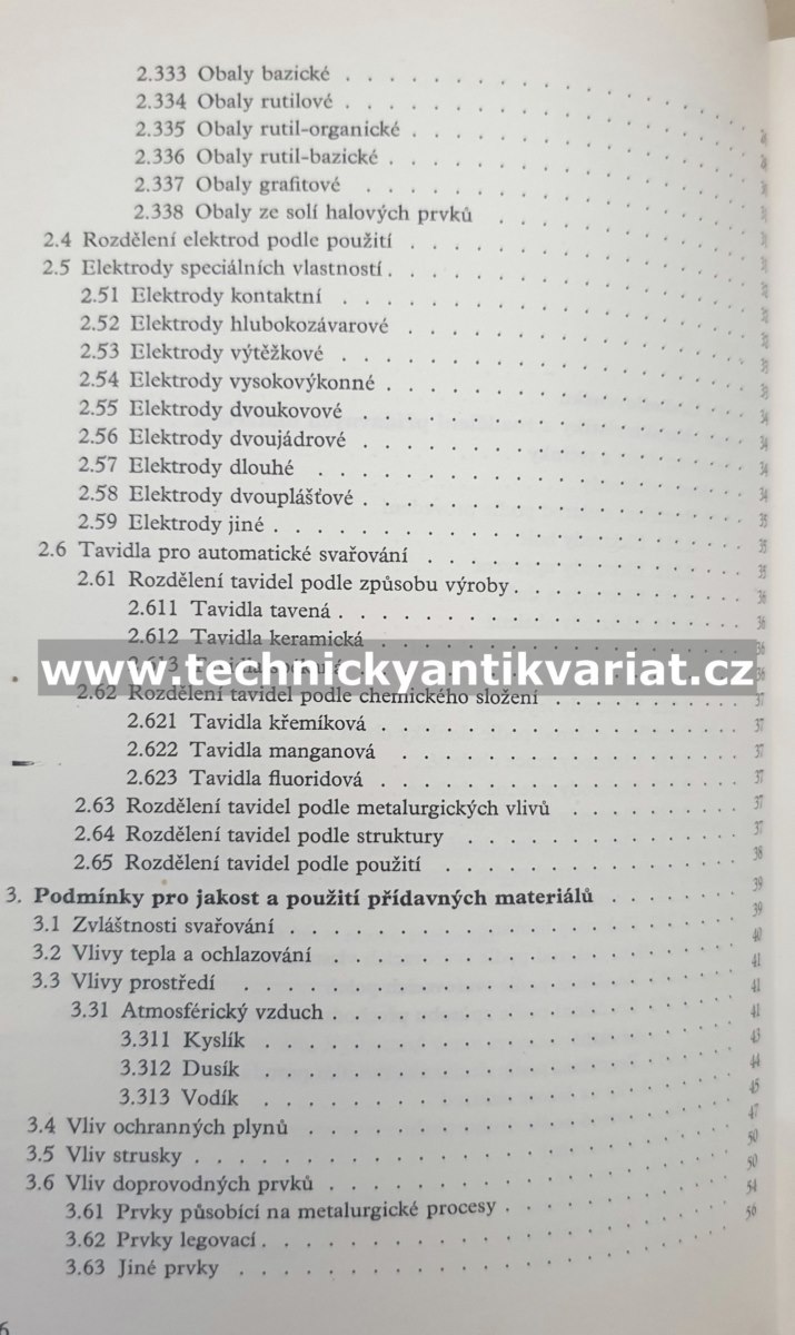 Přídavné materiály pro svařování - Antonín Kleander (1966)