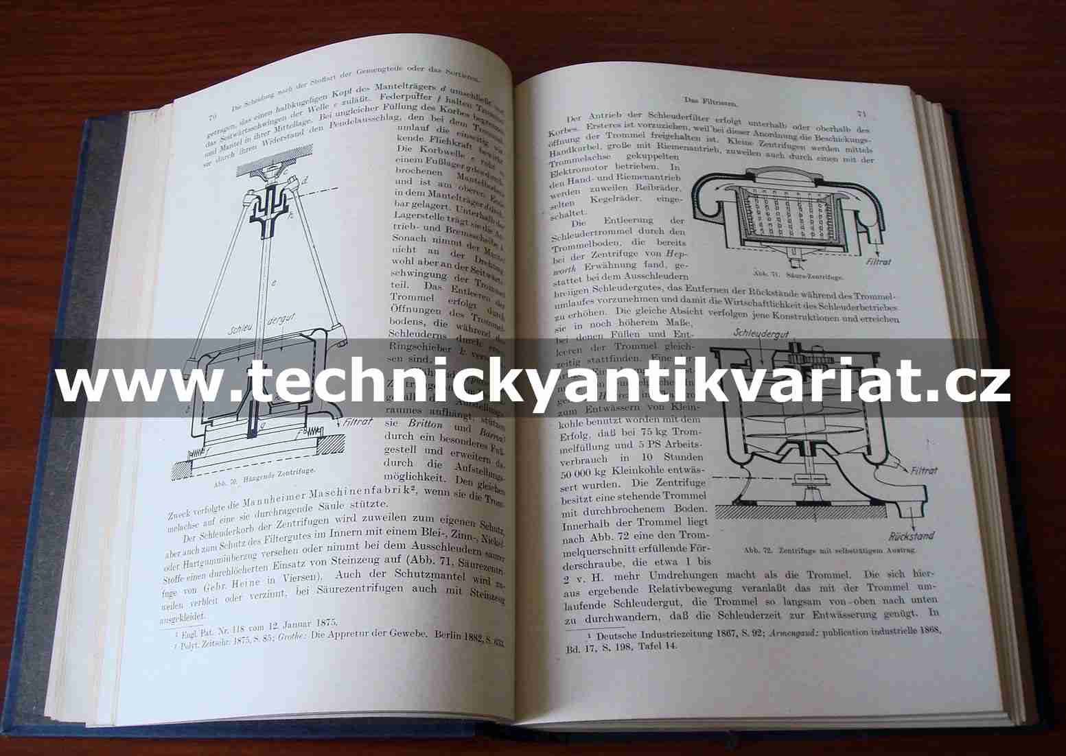 Technologie des scheidens, mischens und zerkleinerns