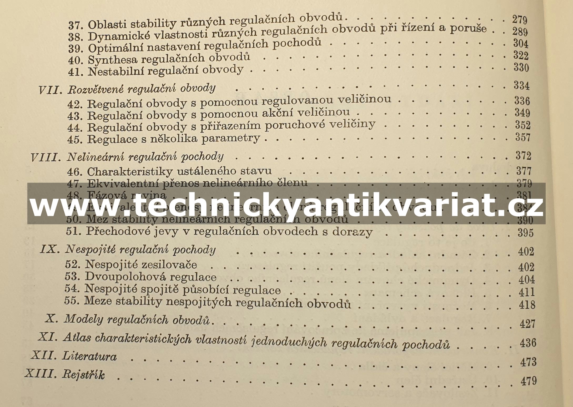 Příručka regulační techniky - Winfried Oppelt (1958)