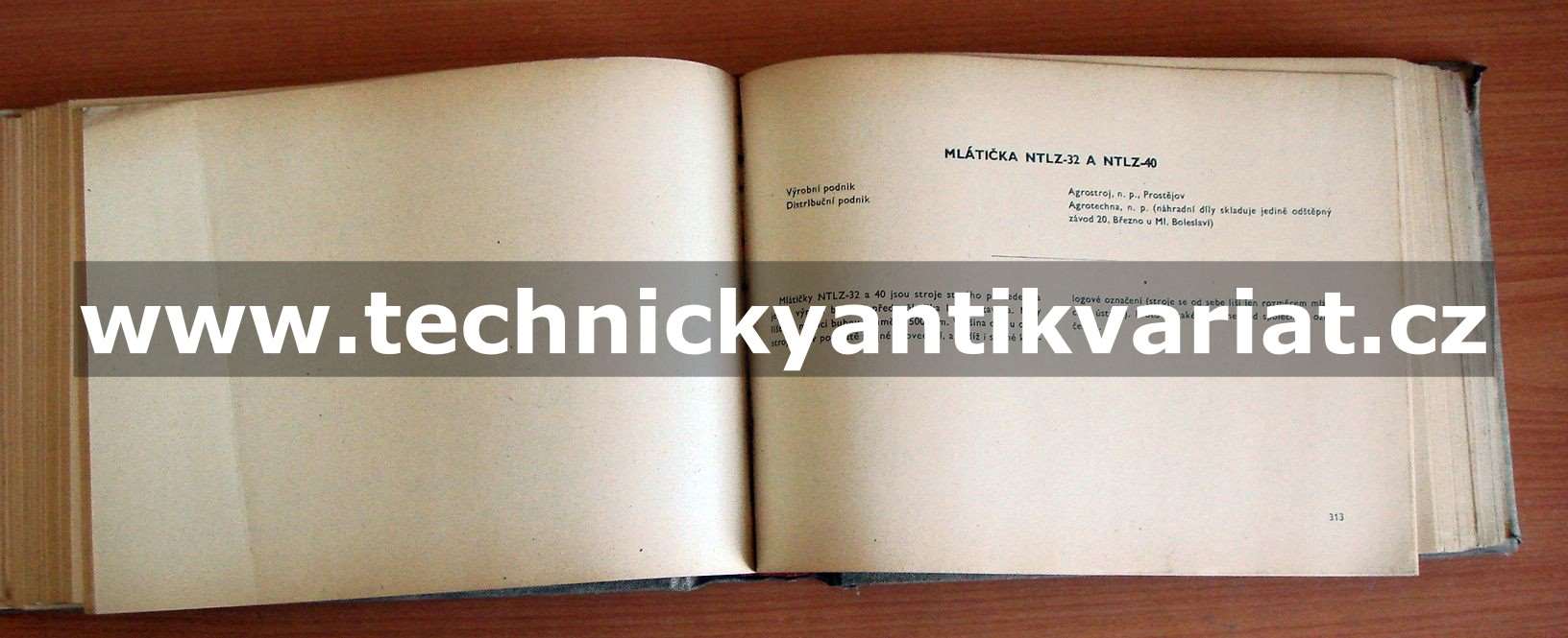 Tabulky schodných náhradních dílů zemědělských strojů