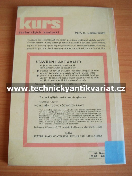 Kurs 119 Instalace při dokončovacích prací