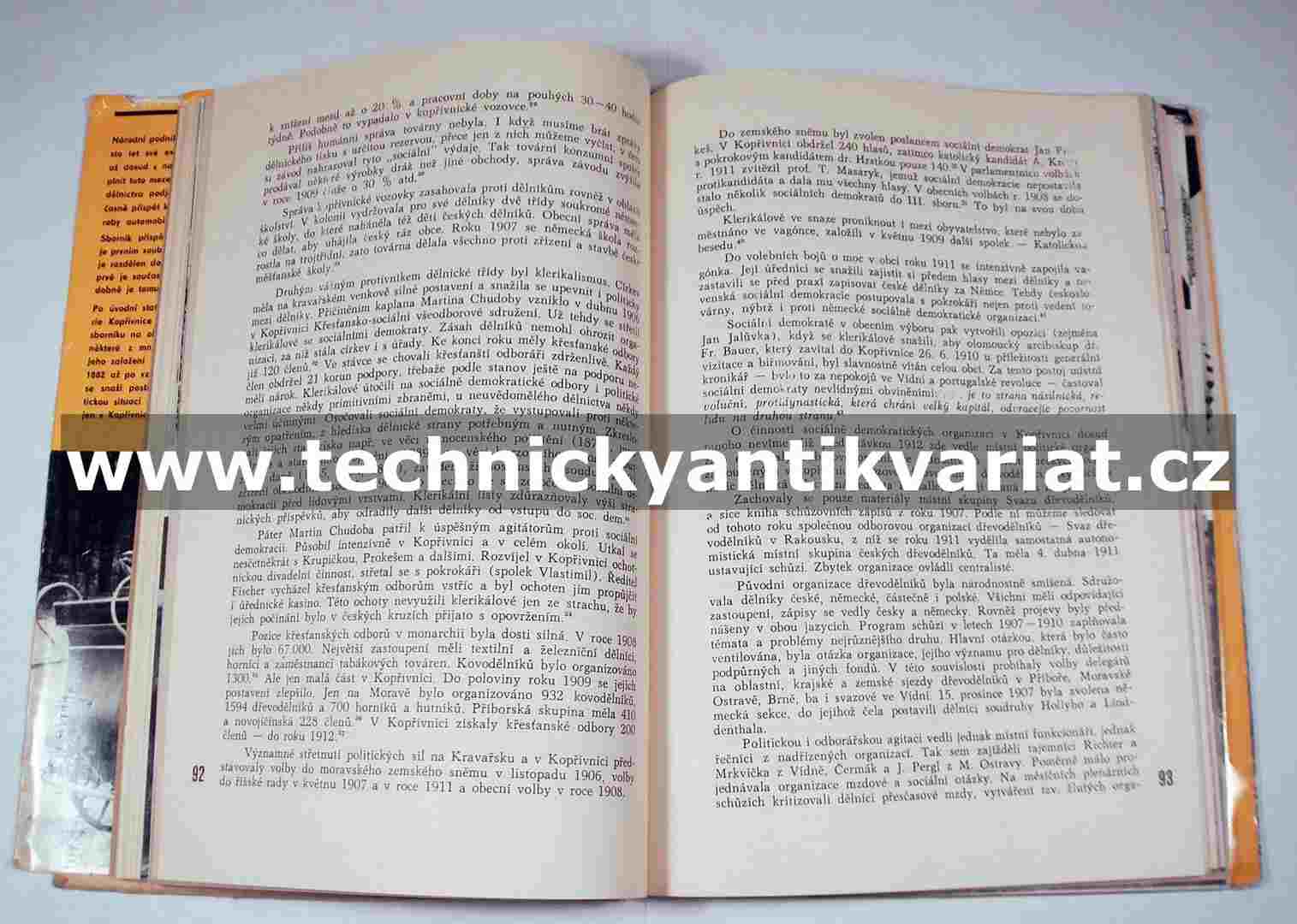 K dějinám Tatry Kopřivnice