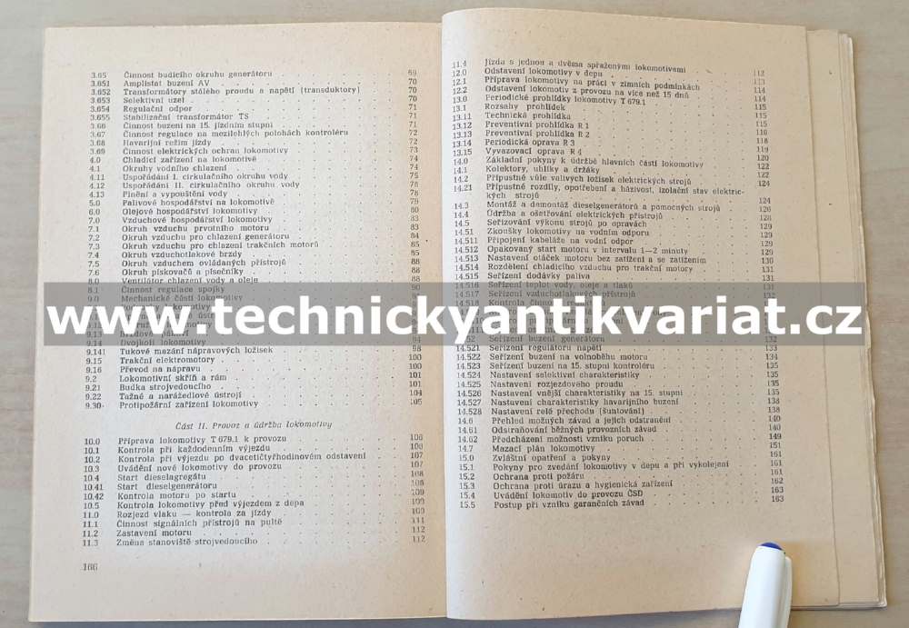 T679.1 Motorová lokomotiva - Václav Pantůček (1971)
