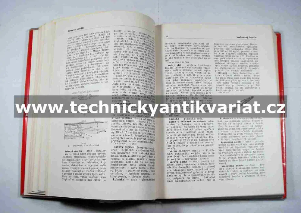 Stavebnicky náučný slovník I. Látky a dílce (1961)