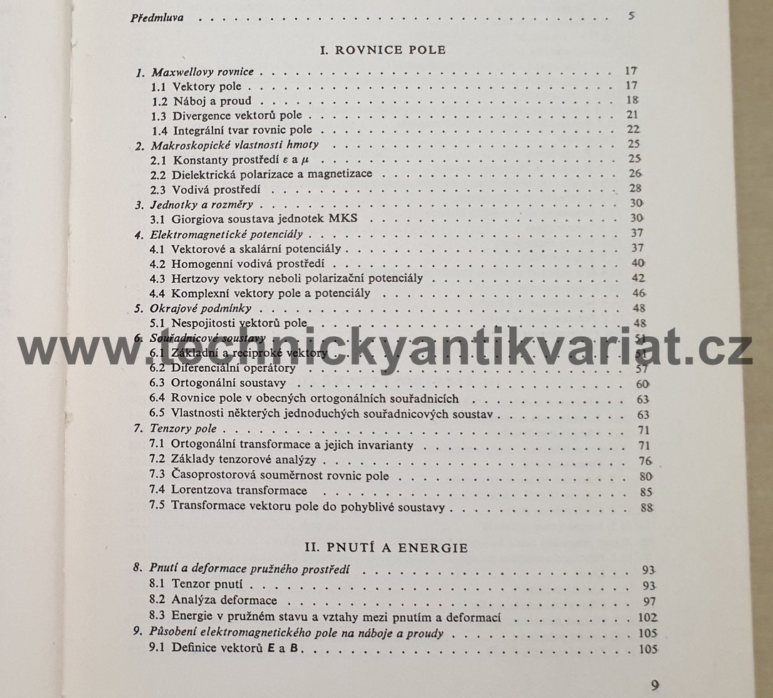 Teorie elektromagnetického pole - J.A. Stratton (1961)