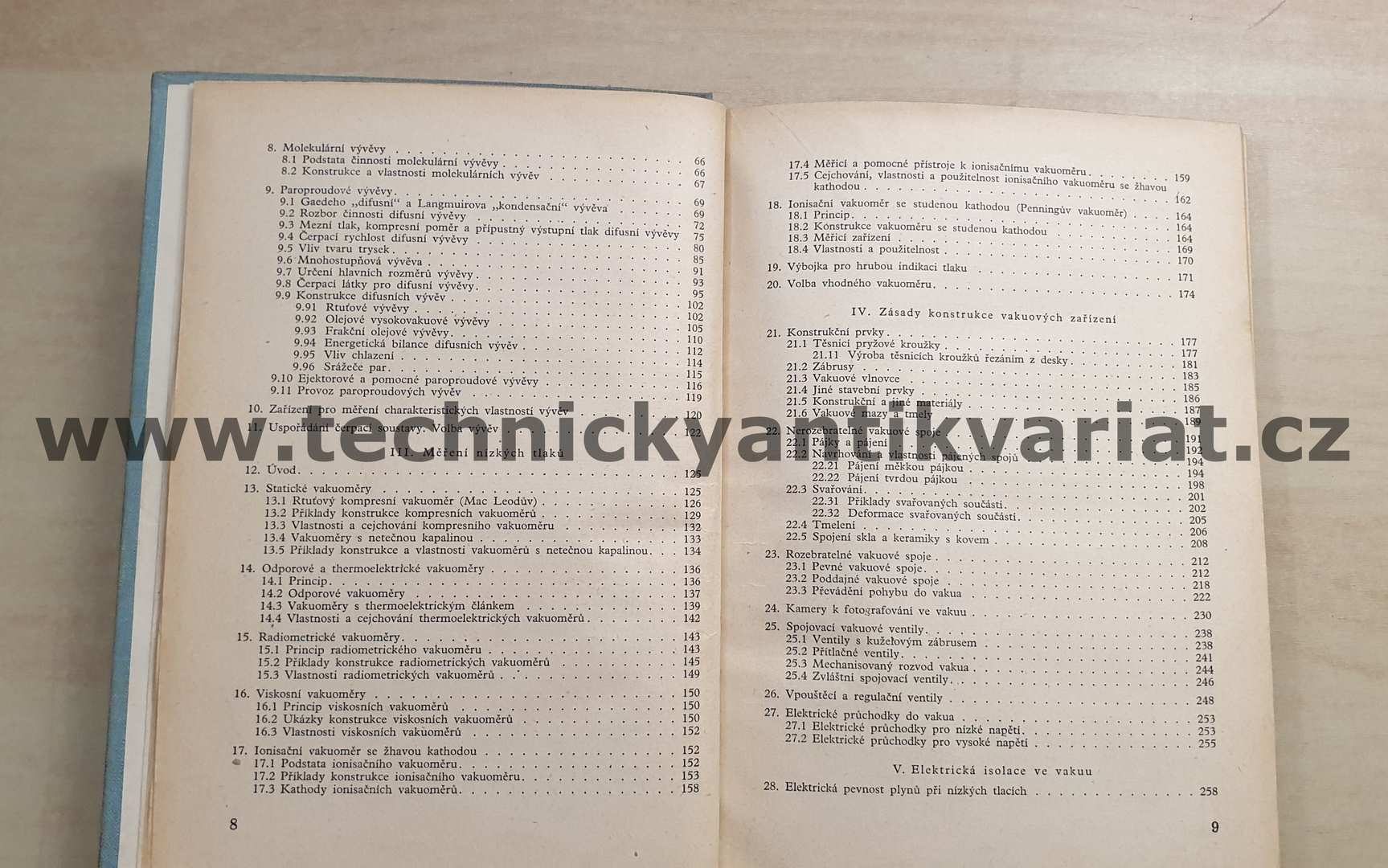 Základy vakuové techniky - Ladislav Zobač (1954)