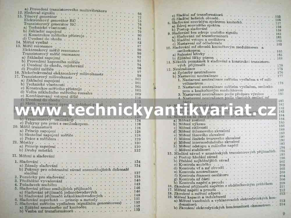 Měření a slaďování amatérských přijímačů - Tomáš Hyan (1964)