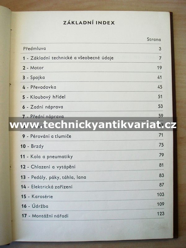 Škoda 1203 zdravotnický, dodávkový - dílenská příručka (1969)