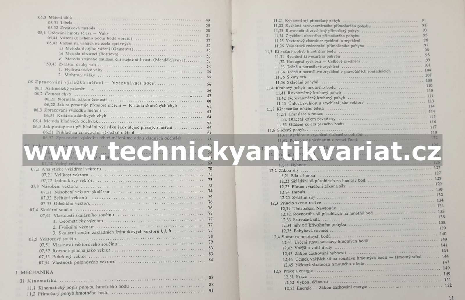 Základy fysiky I. - Klimeš, Pachner, Říman, Sedláček, Tichý (1962)