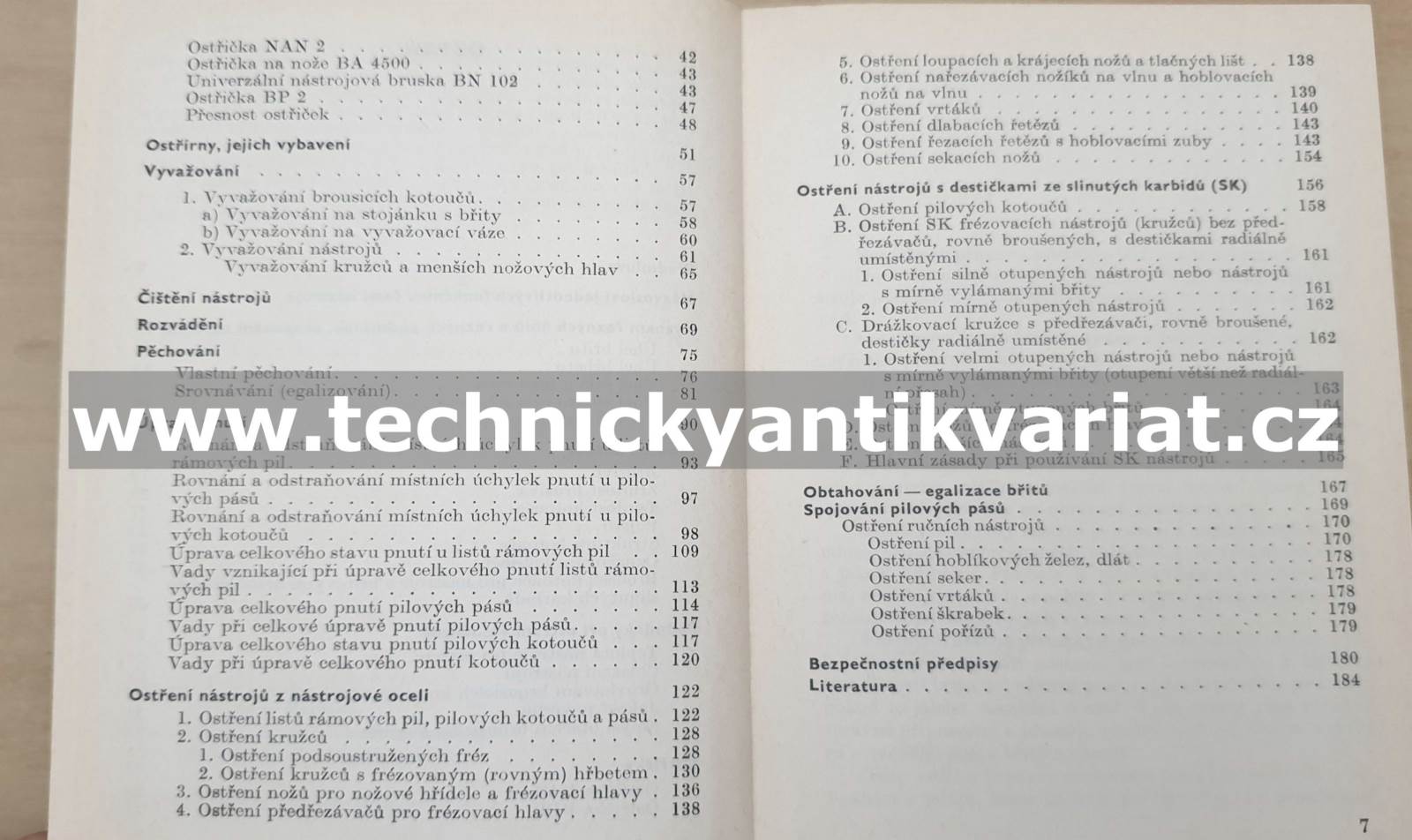Údržba a ostření dřevoobráběcích nástroj - Stanislav Prokeš (1975)