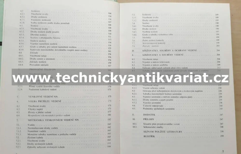 Navrhování venkovních vedení vn a nn - Bureš, Šitina, Václavek (1989)
